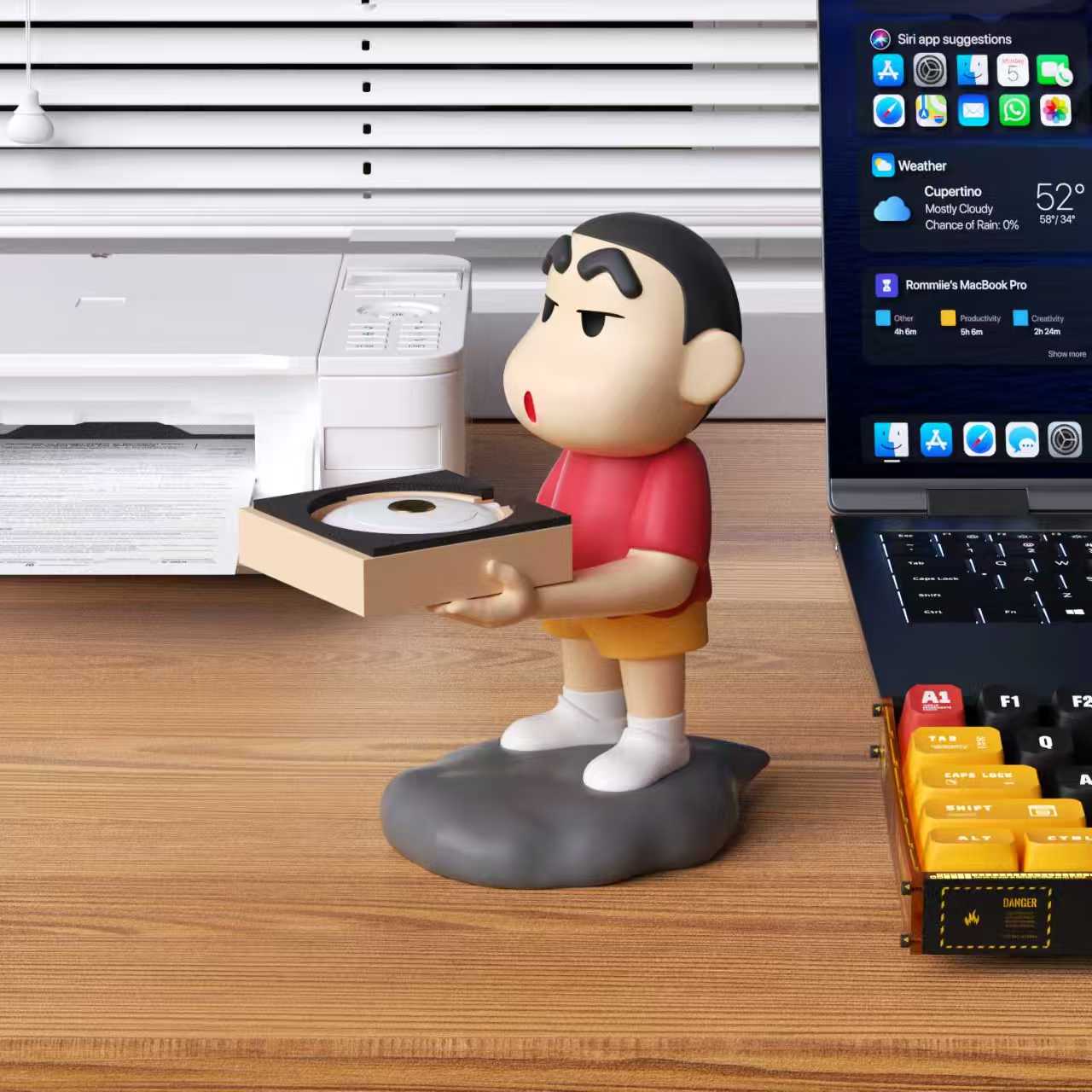 Creative cartoon-shaped Apple Watch stand