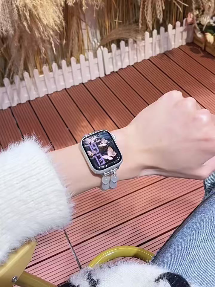 New women's exclusive designer cat-eye quartz luxury Apple Watch strap